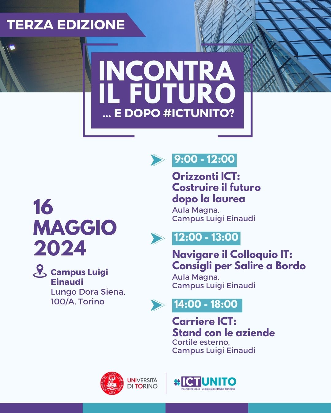 Copertina CareerDay2024 #ICTUnito